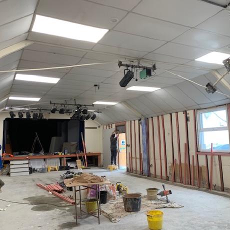 Interior plastering project in Anglesey