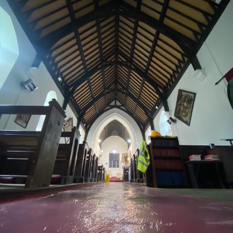 Traditional plastering project in Anglesey