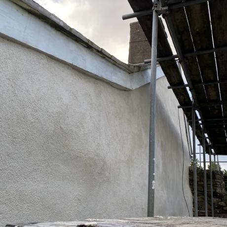 Bespoke plastering finish Anglesey