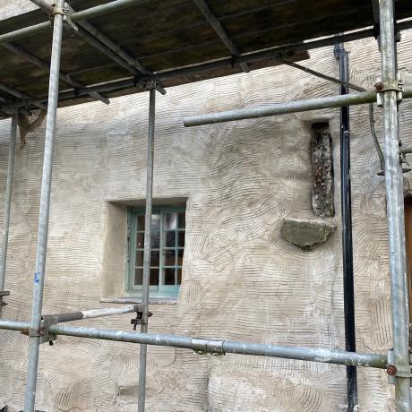 Completed rendering and plastering Anglesey